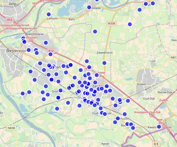 Grondwatermeetpunten