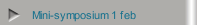 Mini-symposium 1 feb